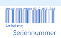 Artikel mit Seriennummern